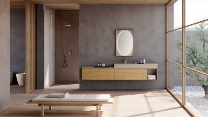 Mobili da Bagno con Maniglia a Gola